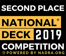 2nd place winner 2019 NADRA National Deck Competition
